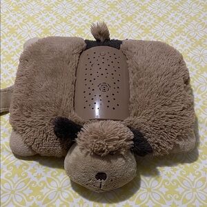 Original 2010 Pillow Pets Dream Lites Puppy Star Projector Pillow for Kids EUC